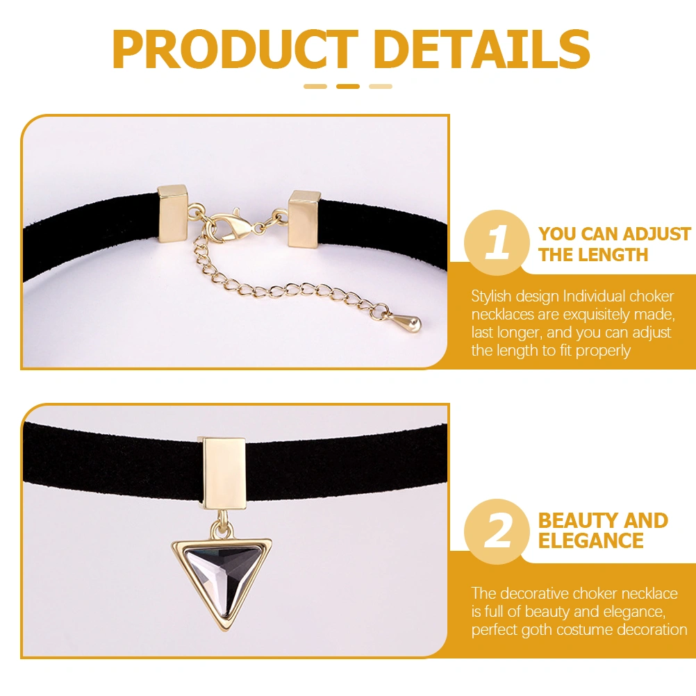 Women Chokers Minimalist Pendant Necklaces Chokers Necklace for Teens Women