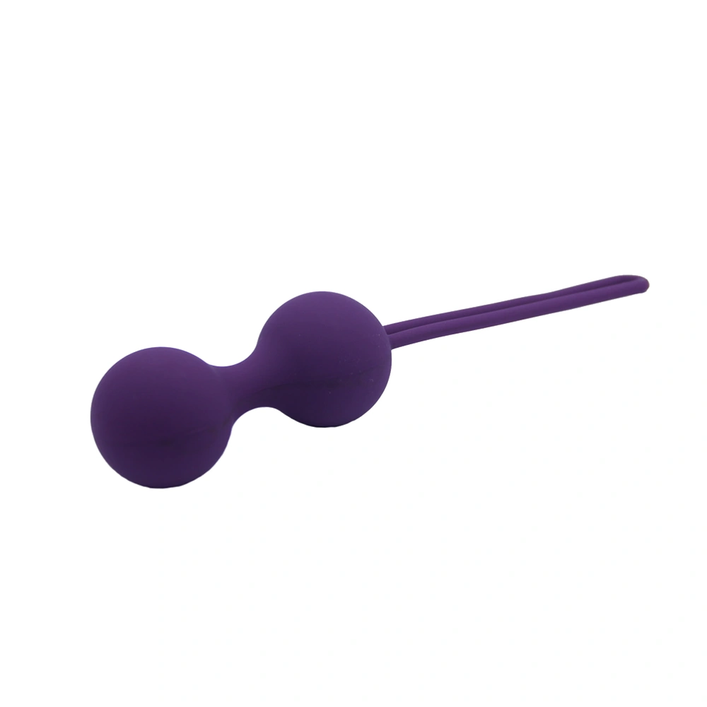 Kegel Exercise Weights Silicone Vaginal Tightening Balls Bladder Control Balls for Pelvic Floor Exercises(Purple)