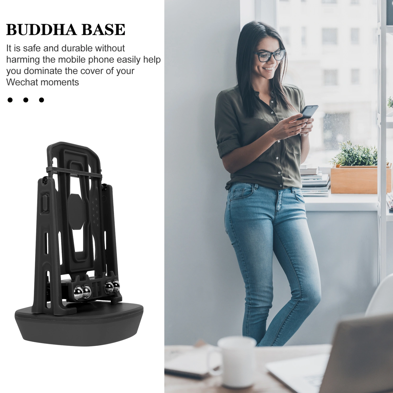 Practical Automatic Swing Wiggle Steps Counter Accessories for Mobile Phone