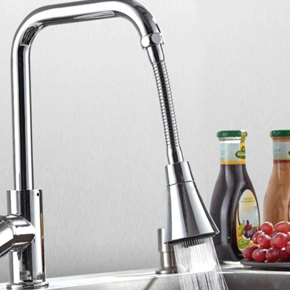 Nozzle Faucet Adjustable Kitchen Diffuser Adapter Diffuser for Kitchen Bathroom - Size Extra Long