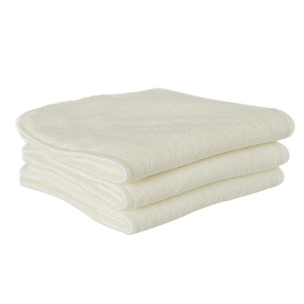 3Pcs Baby Cloth Diapers Bamboo Fibre Microfiber 4 Layer Deodorant Diaper Pads