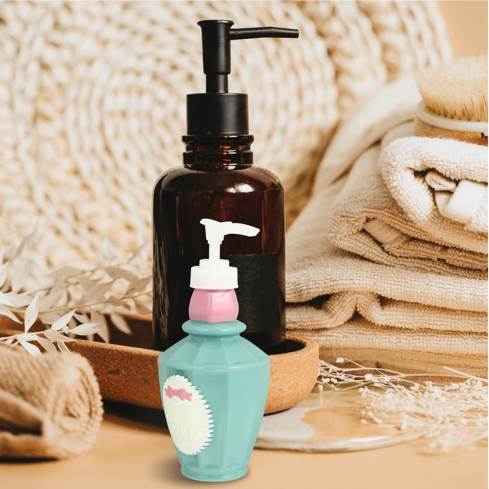 1pc Creative Shampoo Bottle Household Pump-type Bottle for Hotel Bathroom