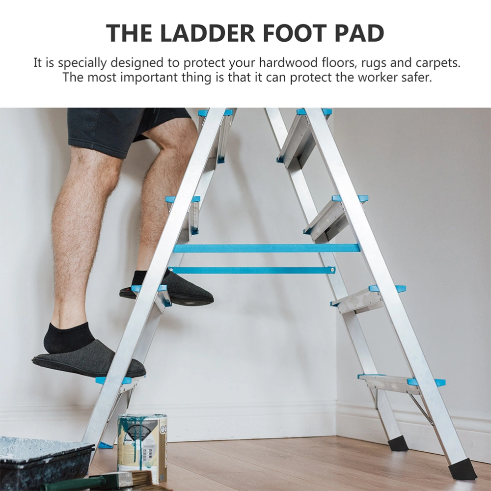 4pcs Folding Ladder Feet Covers Ladder Foot Covers Ladder Non-skid Feet Pads