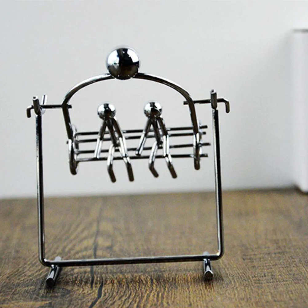 Swing Couple Balancing Toy Physics Balancing Tumbler Toy Iron Art Balance Toy