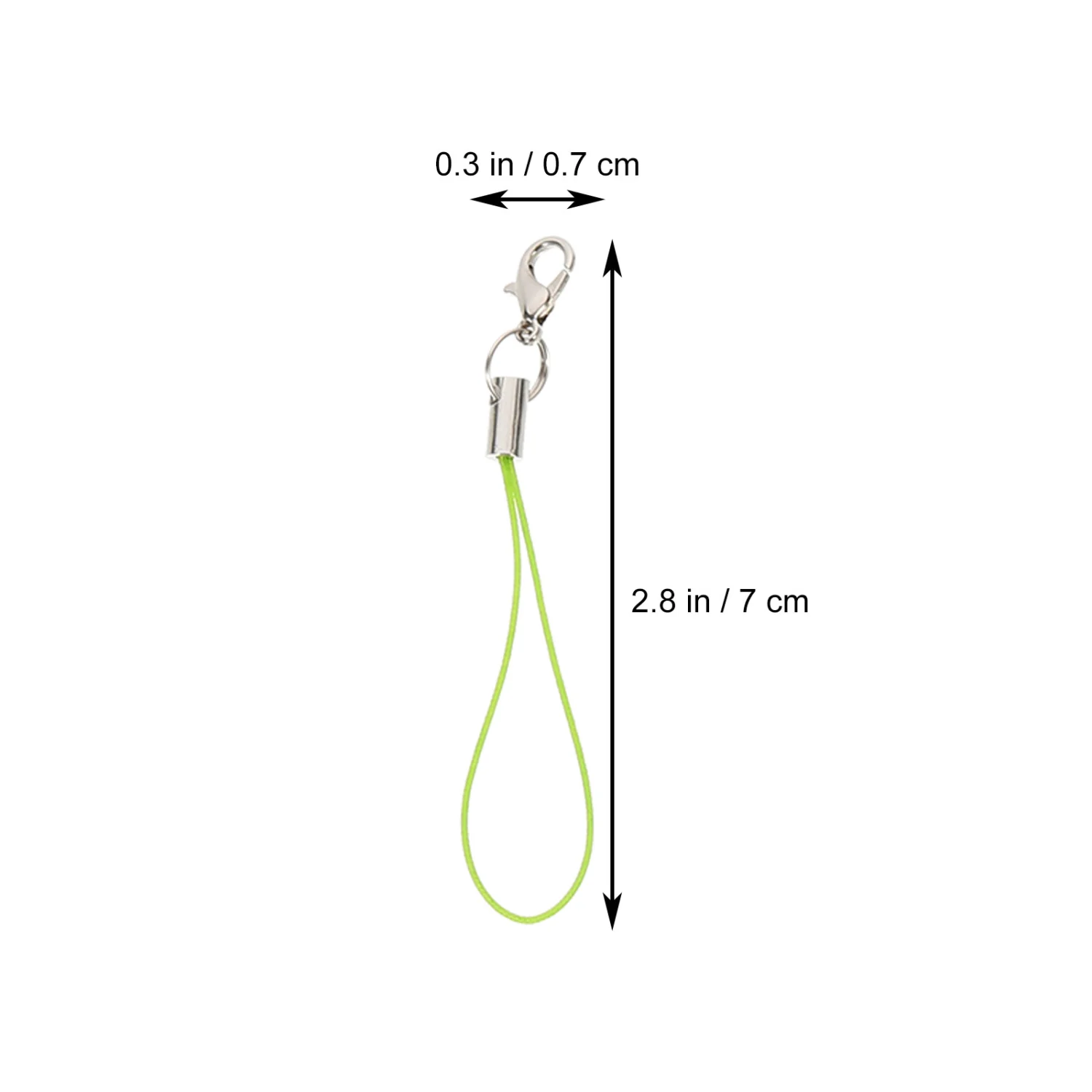 100pcs Phone Lanyards Simple Style Phone Chains Ropes Colored Phone Lanyards