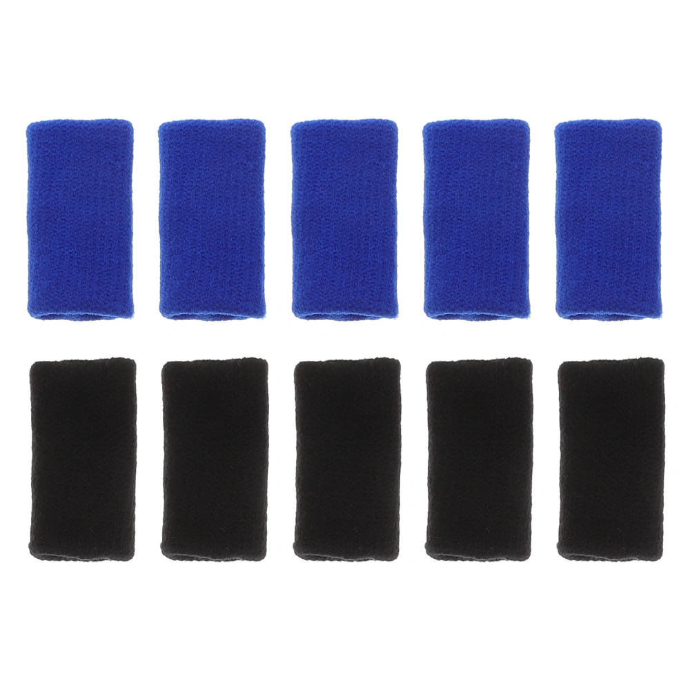 40pcs Durable Nylon Finger Sleeves Elastic Sleeves Finger Protective Sleeves