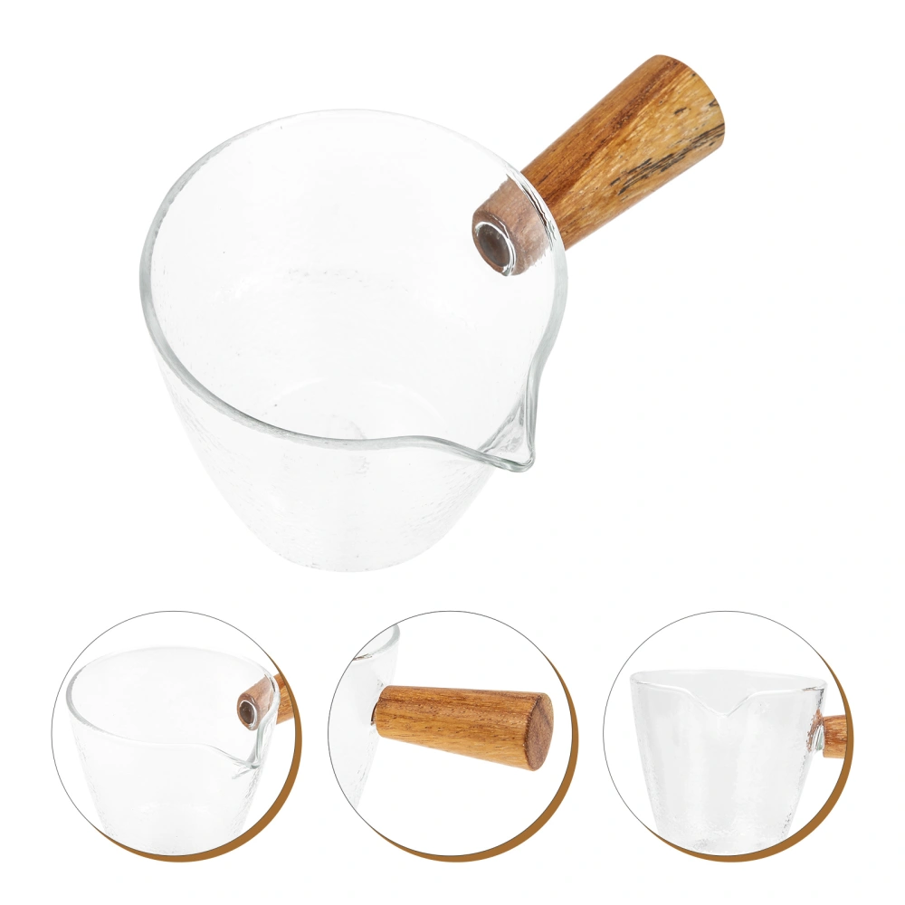 Espresso Syrup Pitcher Coffee Shot Glass Coffee Latte Art Cup Glass Milk Pitcher Syrup Pitcher