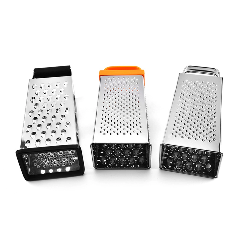 Stainless Steel Grater Four-sided Planing Machine Multifunction Potato Slicer Vegetable Chopper Kitchen Gadget (Random Color)