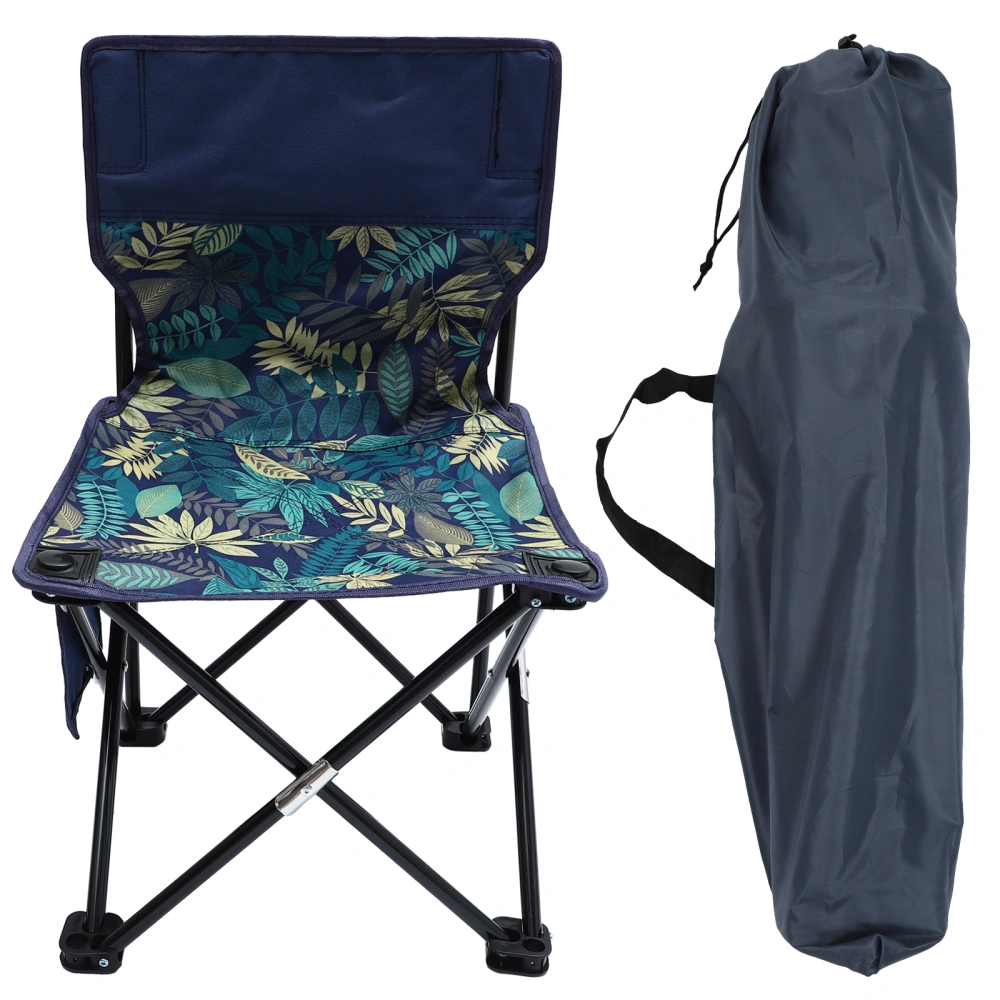 Outdoor Folding Chair Fishing Portable Reclining Chair Camping Beach With Bag