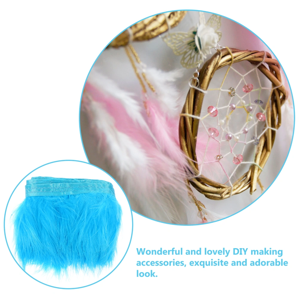 DIY Thicker Plush Big Feather Clothes Decoration Accessories Apparel Sewing Plush Feather