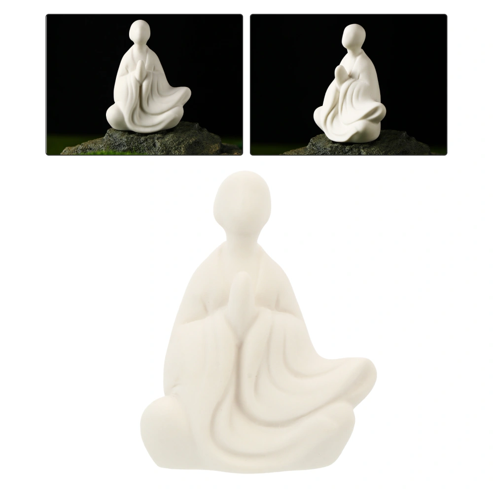 No Face Monk Figurine Household Kids Room Bedroom Decoration Adornment