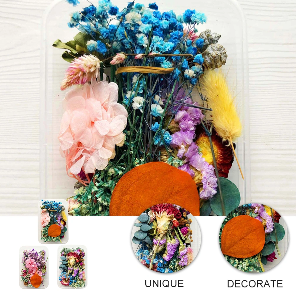 3 Boxes Dried Flowers Ornaments for Handmade Aromatherapy Candle (Random Style)