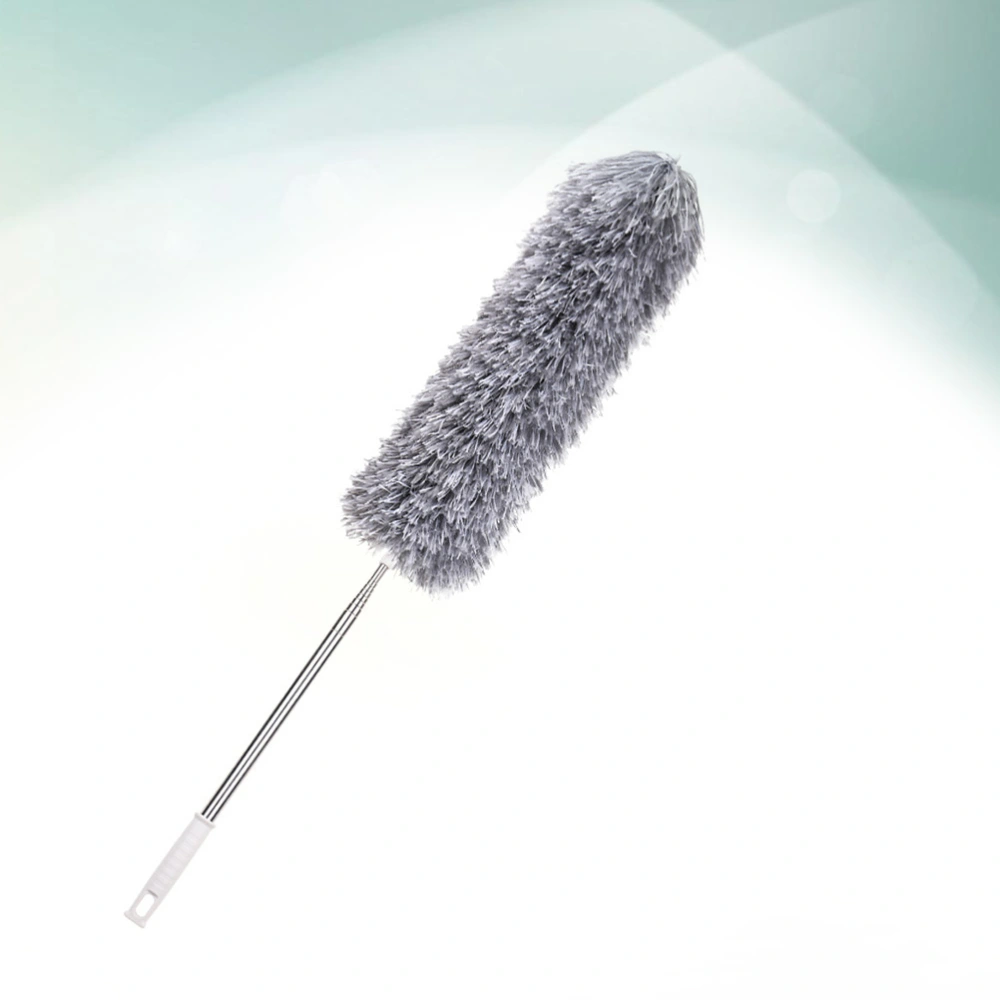 Stainless Steel Ceiling Brush Washed Dust Cleaning Tool Cleaning Duster Washing Dusting Brush(Grey)