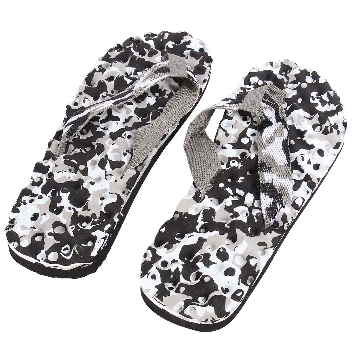 Man Flops Summer Simple Durable Cool Slipper for Beach Home (9582 Size 45 Yard, Black, EU43 US9.5 UK8.5, 27.5CM，9.5US,8.5UK，43EU,10.8075Inch)