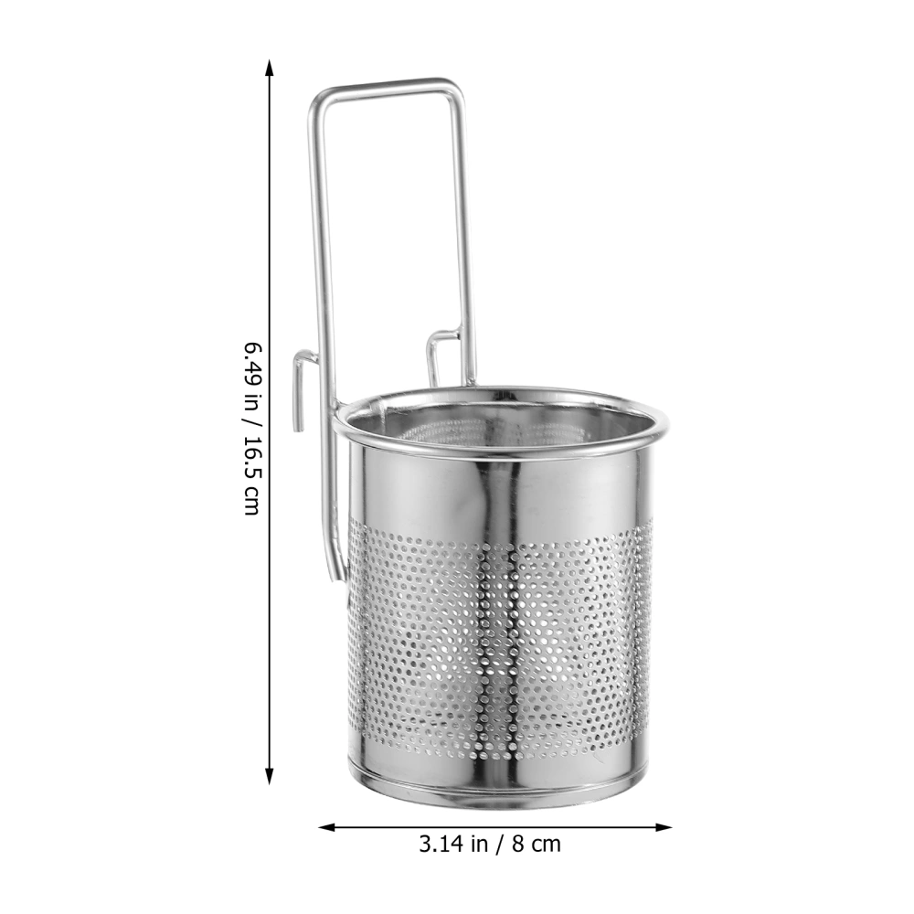 1Pc Hot-pot Strain Basket Durable Hot-pot Basket Hot-pot Hanging Basket