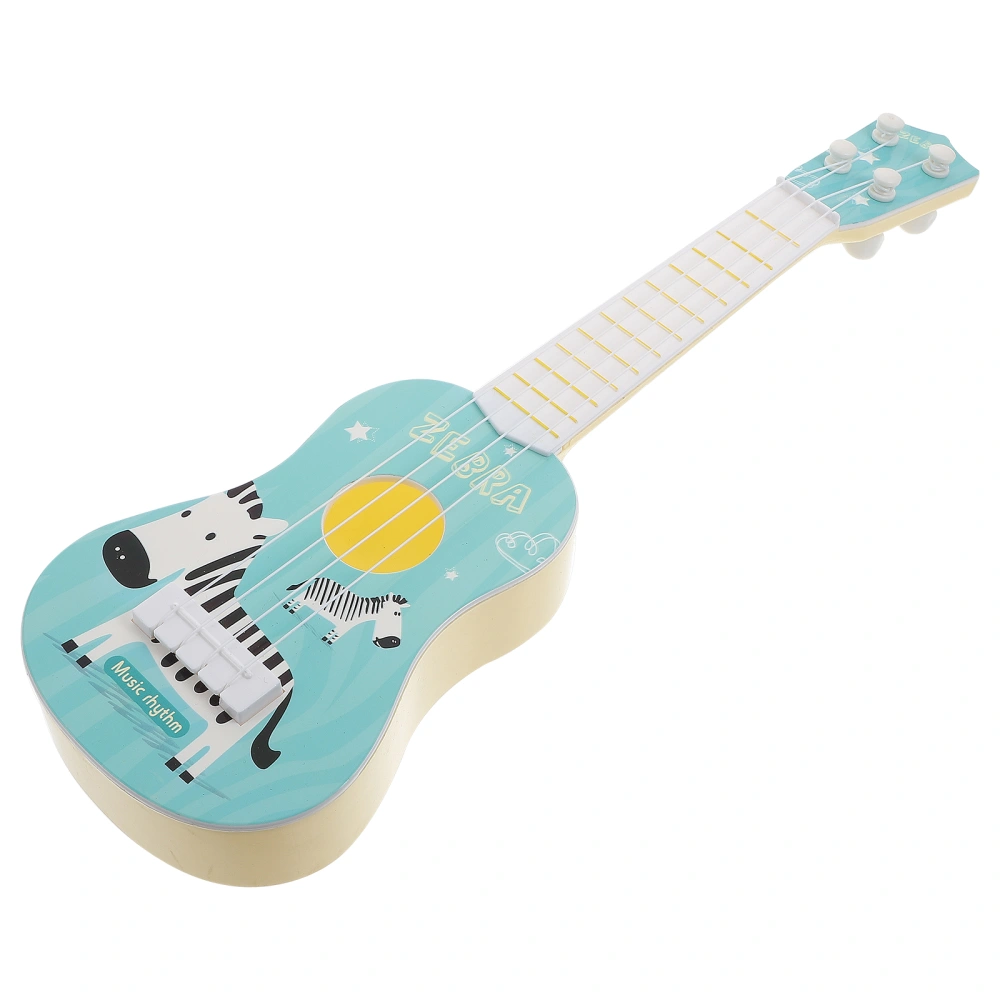 Plastic Kids Ukulele Toy Beginner Musical Instrument Toy Guitar for Children