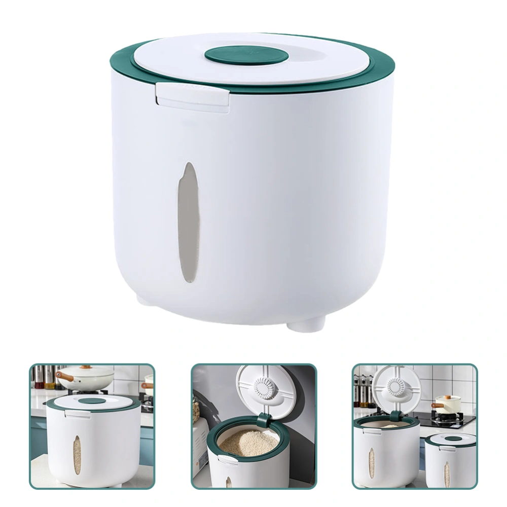 Moisture-proof Sealed Rice Bucket Household Rice Storage Box Rice Dispenser