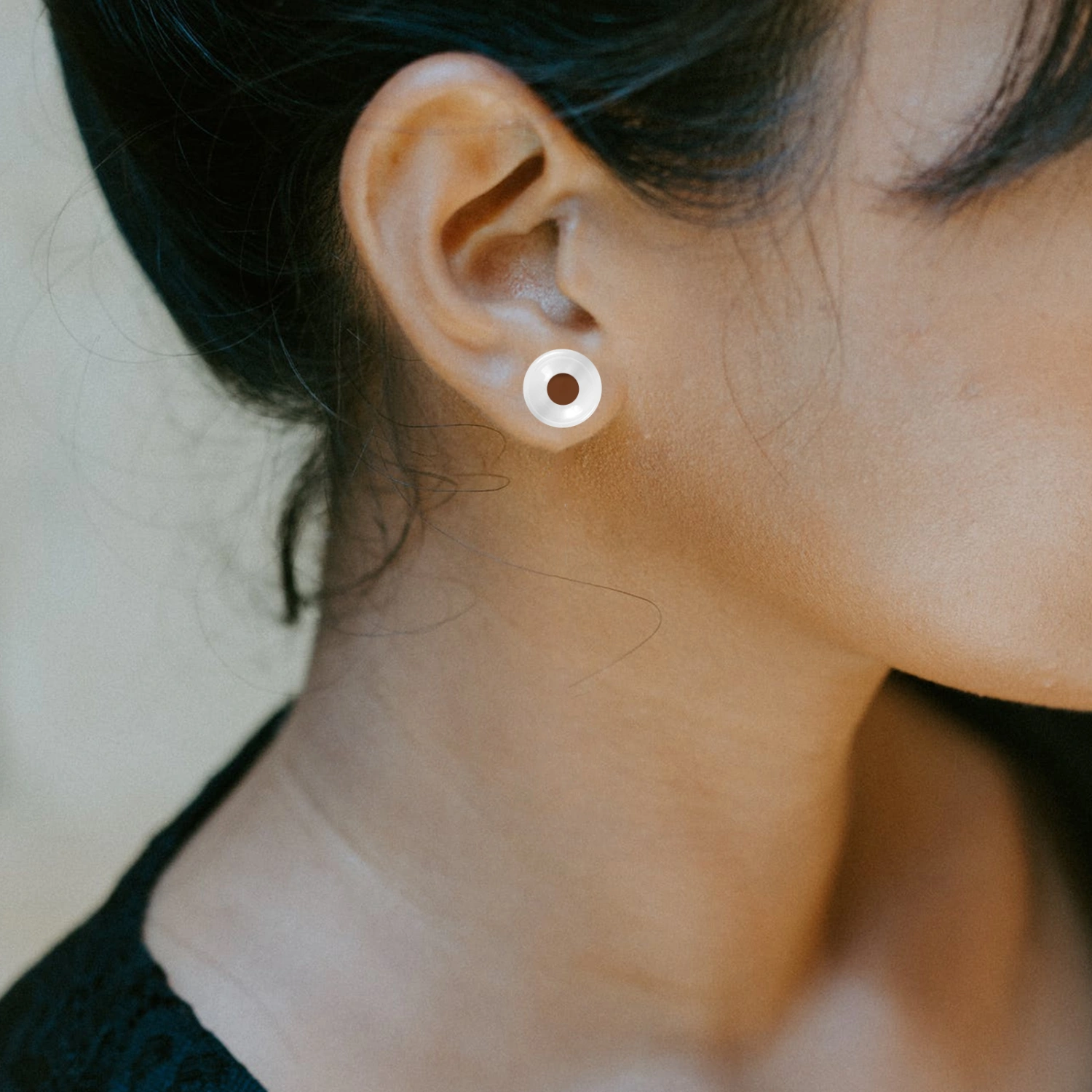2Pcs Ear Gauges Tunnels Plugs Stretchers Expander Piercing Jewelry for Women Men