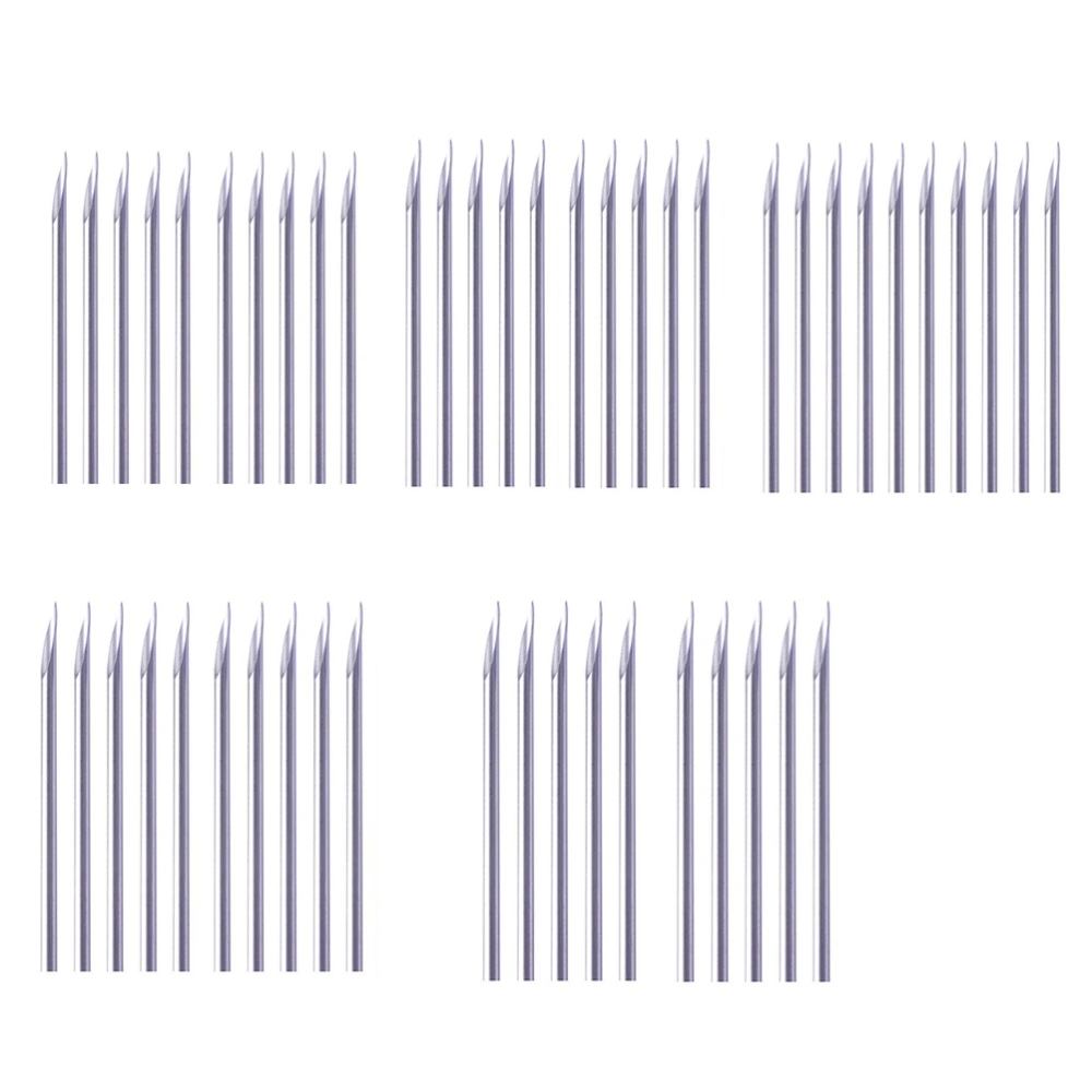 50pcs Piercing Needles Mixed Size Supply Body Piercing Needles Machine Tool Supply