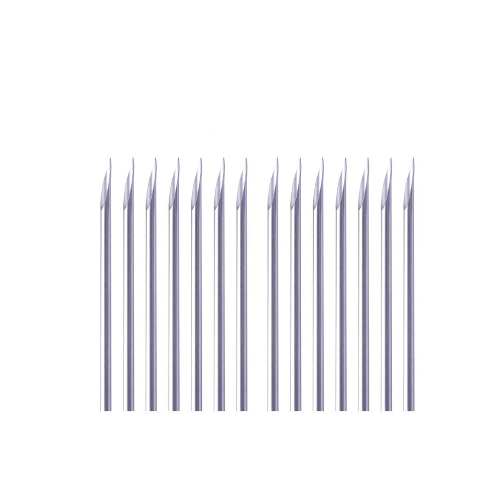 50pcs Piercing Needles Mixed Size Supply Body Piercing Needles Machine Tool Supply