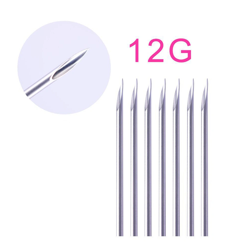 50pcs Piercing Needles Mixed Size Supply Body Piercing Needles Machine Tool Supply