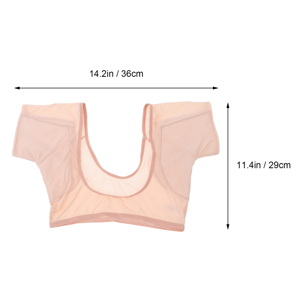 1Pc Woman Bra Sweat Absorbing Underwear Comfortable Washable Bra (Light Beige)