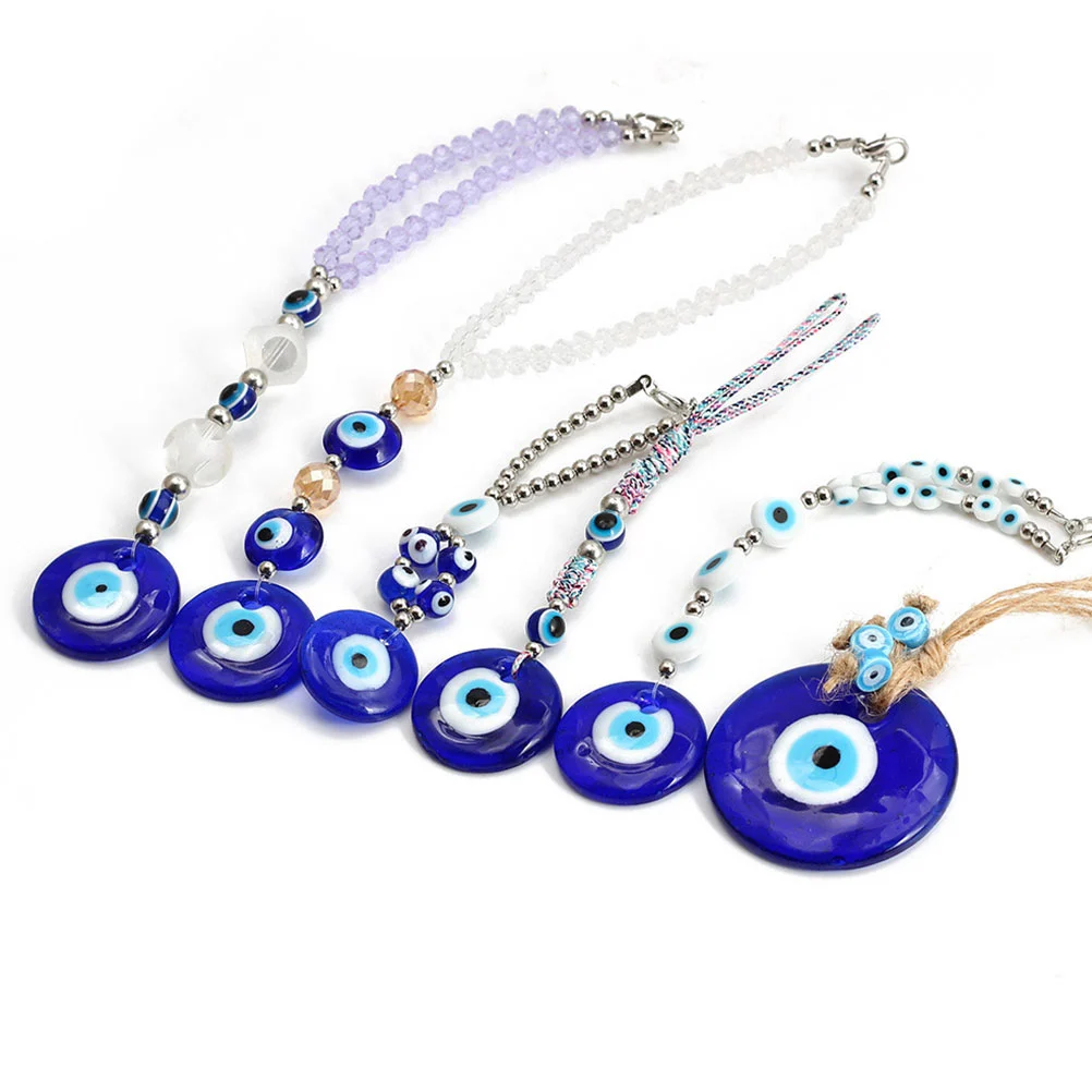 Funny Evil Eye Keychain Bag Key Ring Hanging Pendant Zinc Alloy Key Chain