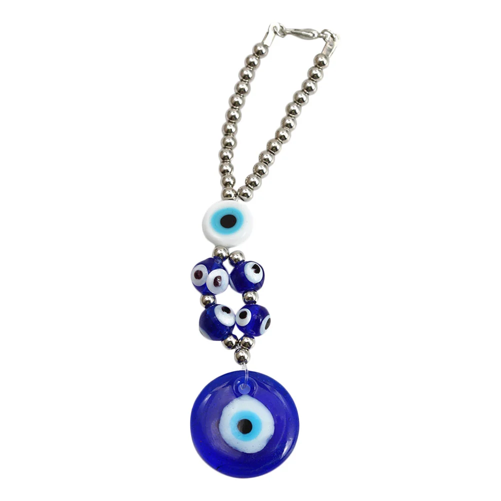 Funny Evil Eye Keychain Bag Key Ring Hanging Pendant Zinc Alloy Key Chain