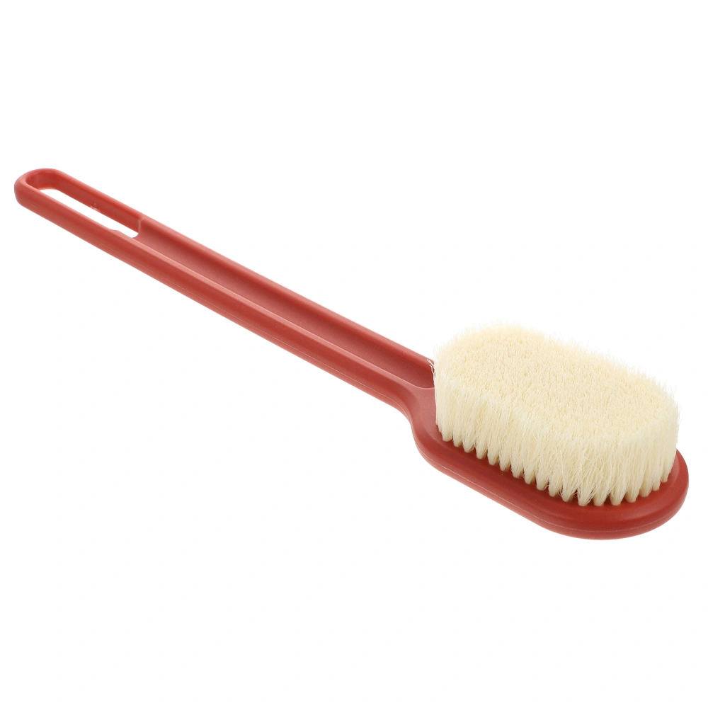 1 Pc Massage Brush Practical Cleaning Scrubber Long Handle Bathing Brush