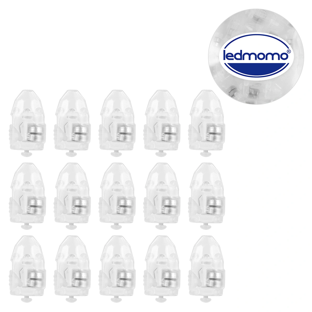 LEDMOMO 30pcs Superbright Balloon Lights LED Mini Lights Party Light for Balloons Paper Lanterns or Vase (Multicolor)