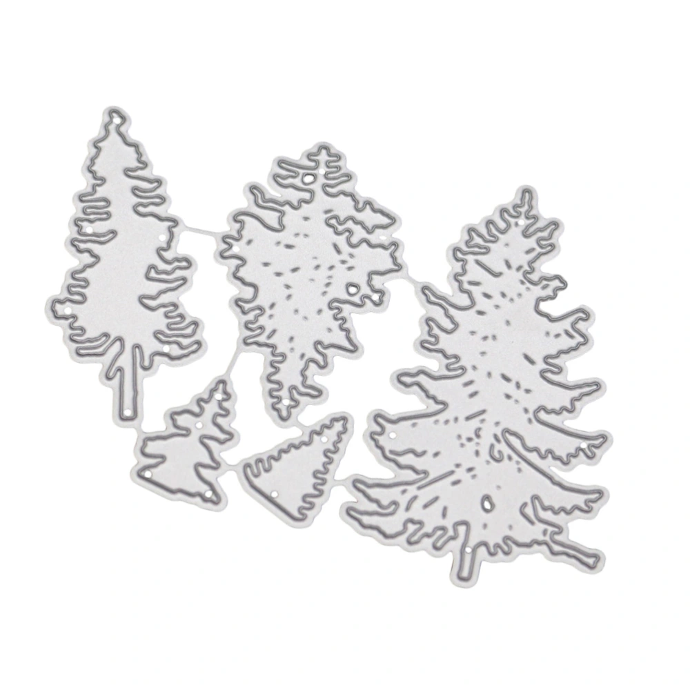 DIY Christmas Tree Cutting Dies Metal Stencil Template Mould Metal Embossing Stencil For Album Scrapbooking Paper Art Craft Decor