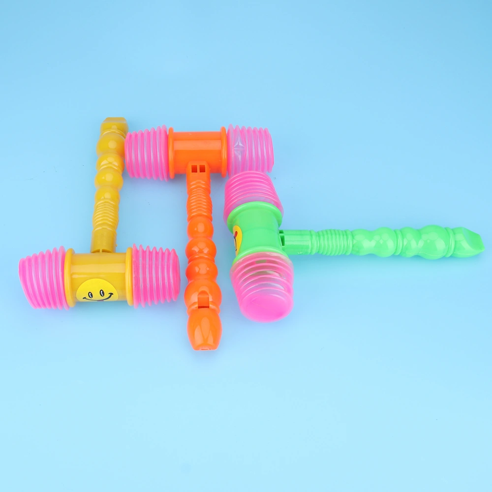 8pcs Children Hammer Toy Squeaky Hammer Plaything Beating Hammer Hitting Hammer