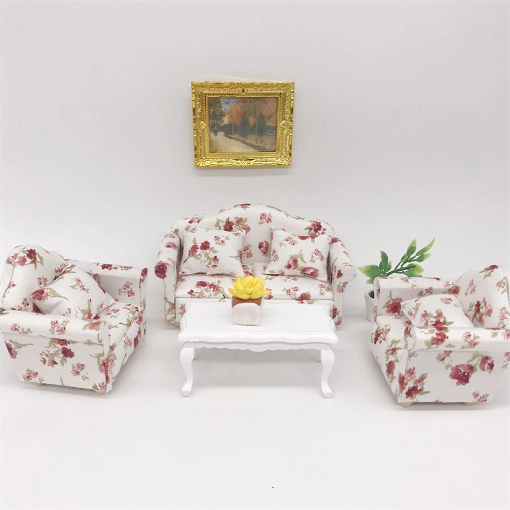 1Pc 1:12 Mural Model Mini Picture Epitome Wall Decor Miniature for DIY Gifts Mini House