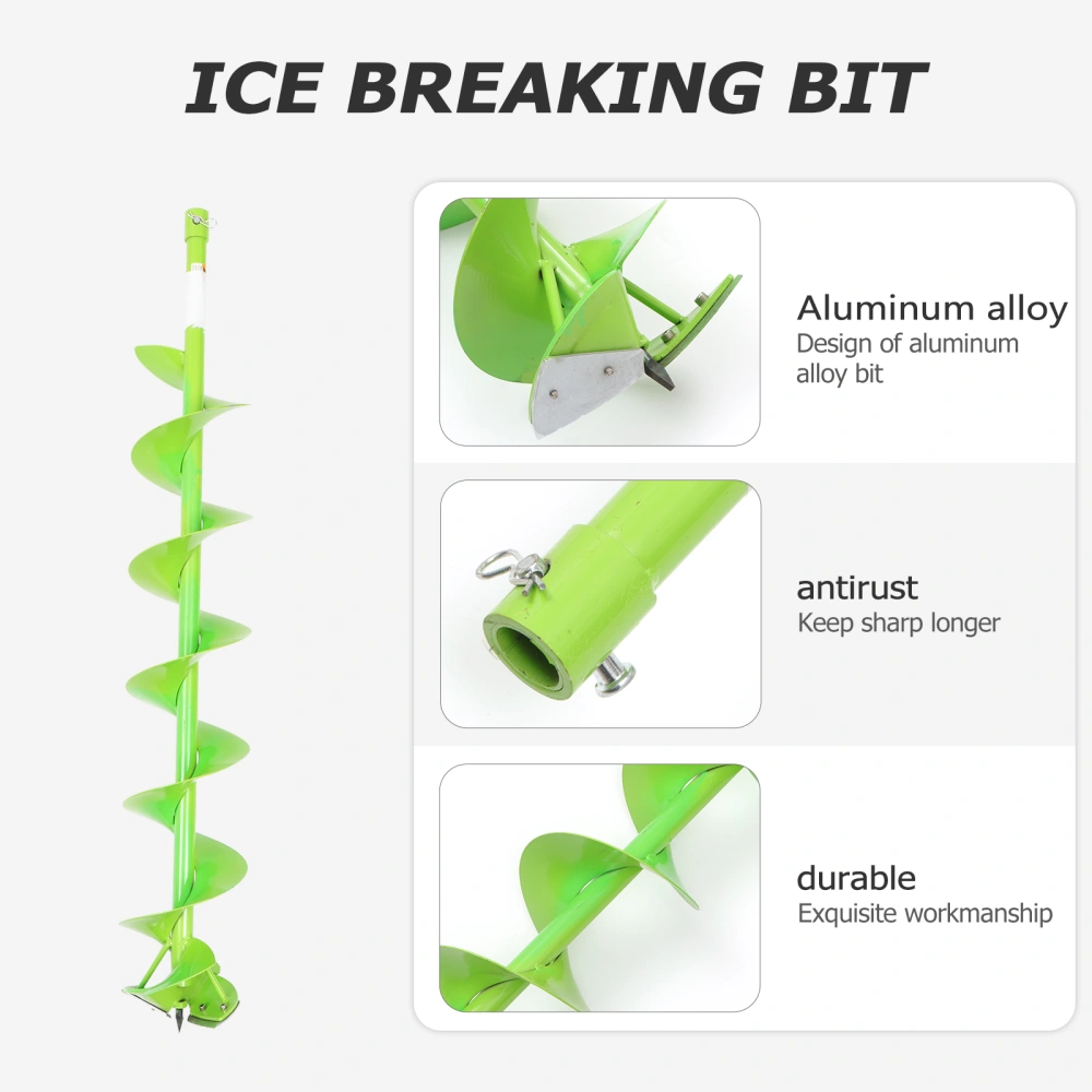 Universal Winter Ice Fishing Ice Breaking Auger Aluminum Alloy Drill Bit