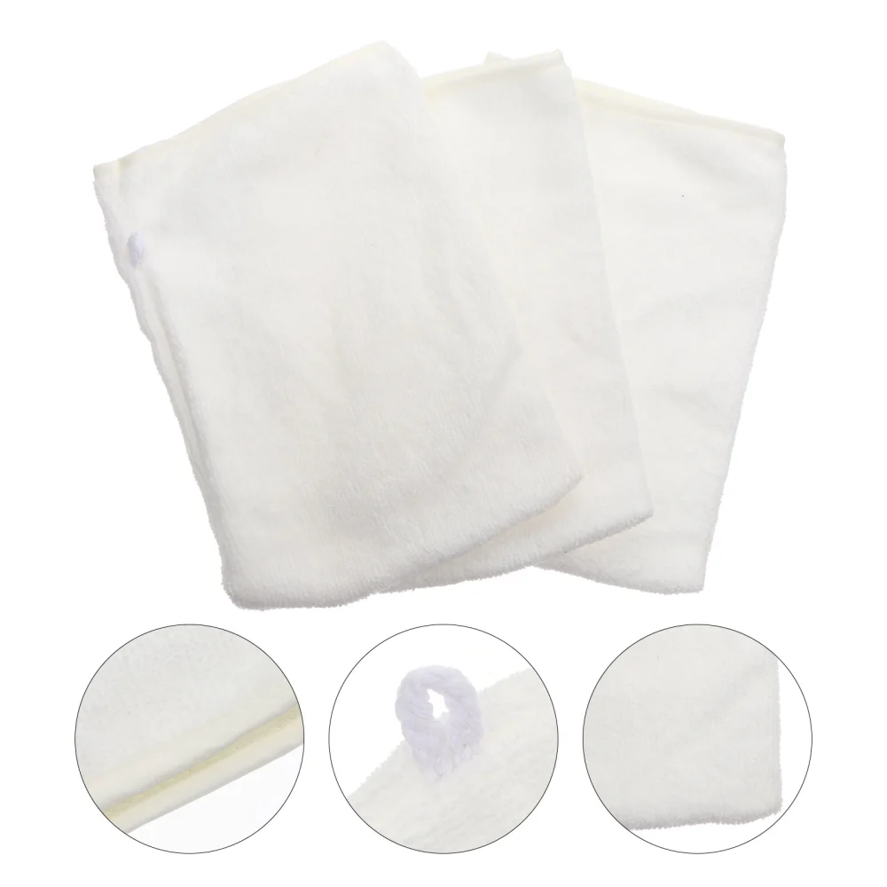 3Pcs Facial Cleaning Gloves Makeup Remover Gloves Bathroom Shower Gloves