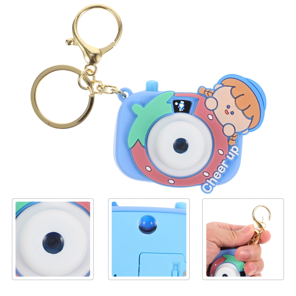 Cartoon Keychain Camera Shape Keychain Decorative Key Ring Pendant Novelty Key Chain Ornament