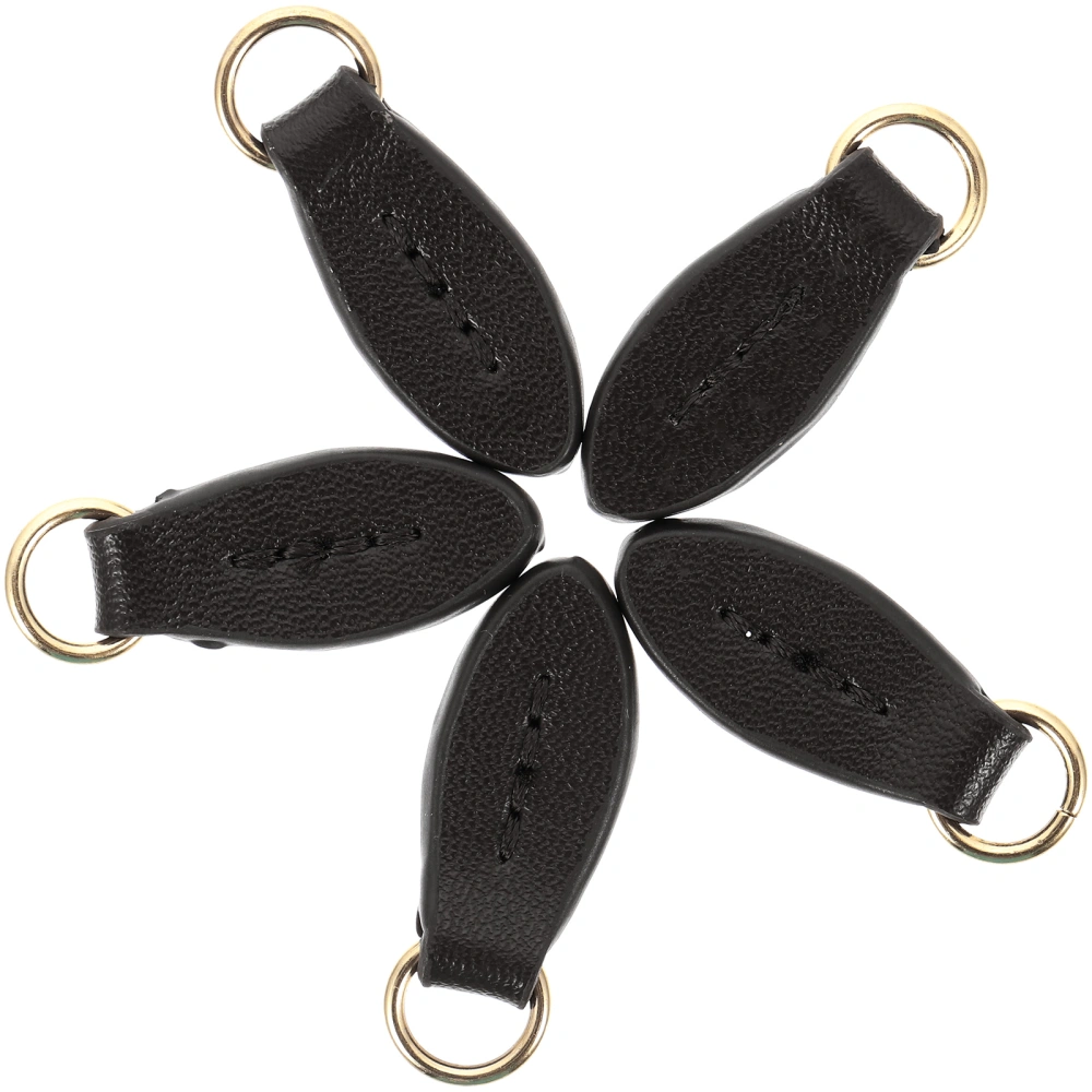 5Pcs Leather Zipper Head Coat Zipper Repair Kit Zipper Slides for Luggage Bag Accessories