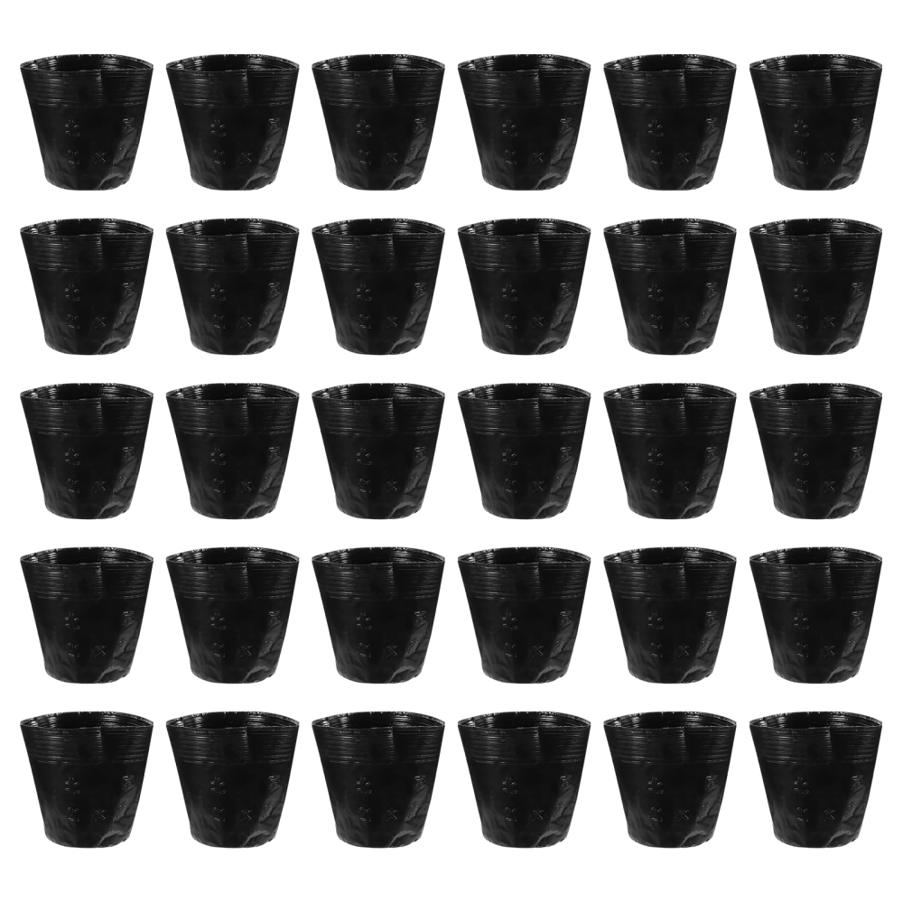 100pcs Simple Planting Bags Sturdy Nutrient Bags Practical Planting Cups