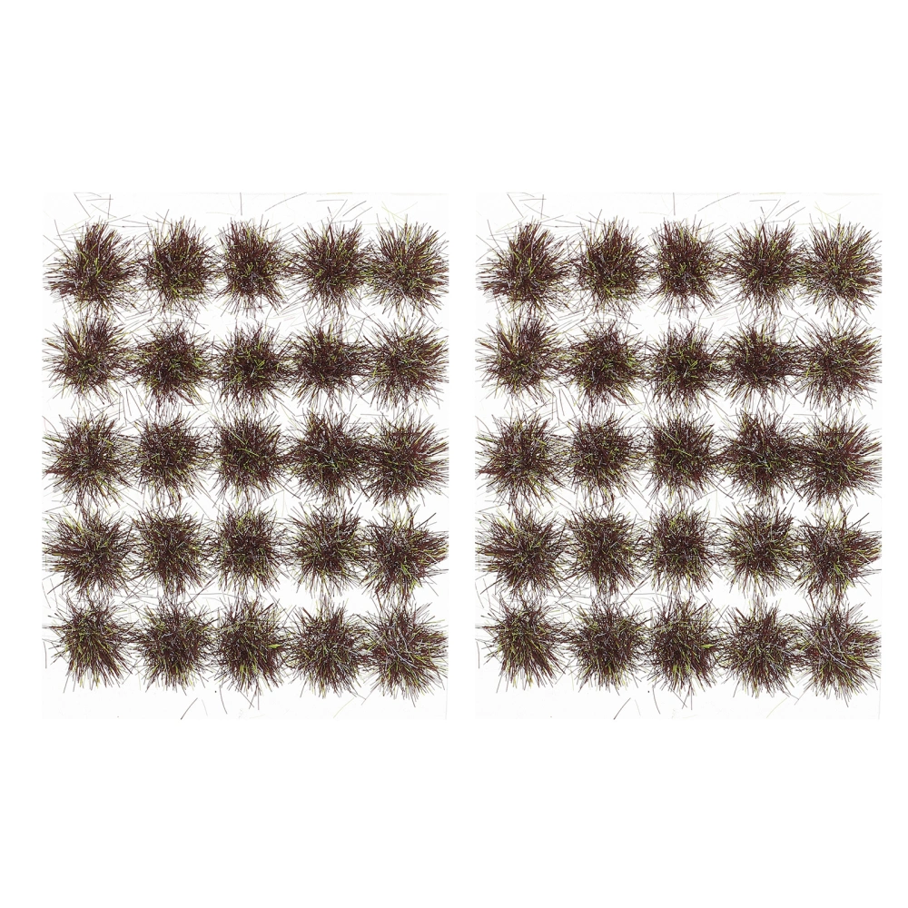 1 Box Simulation Grass Cluster Decor Sand Table Decorative Grass Cluster