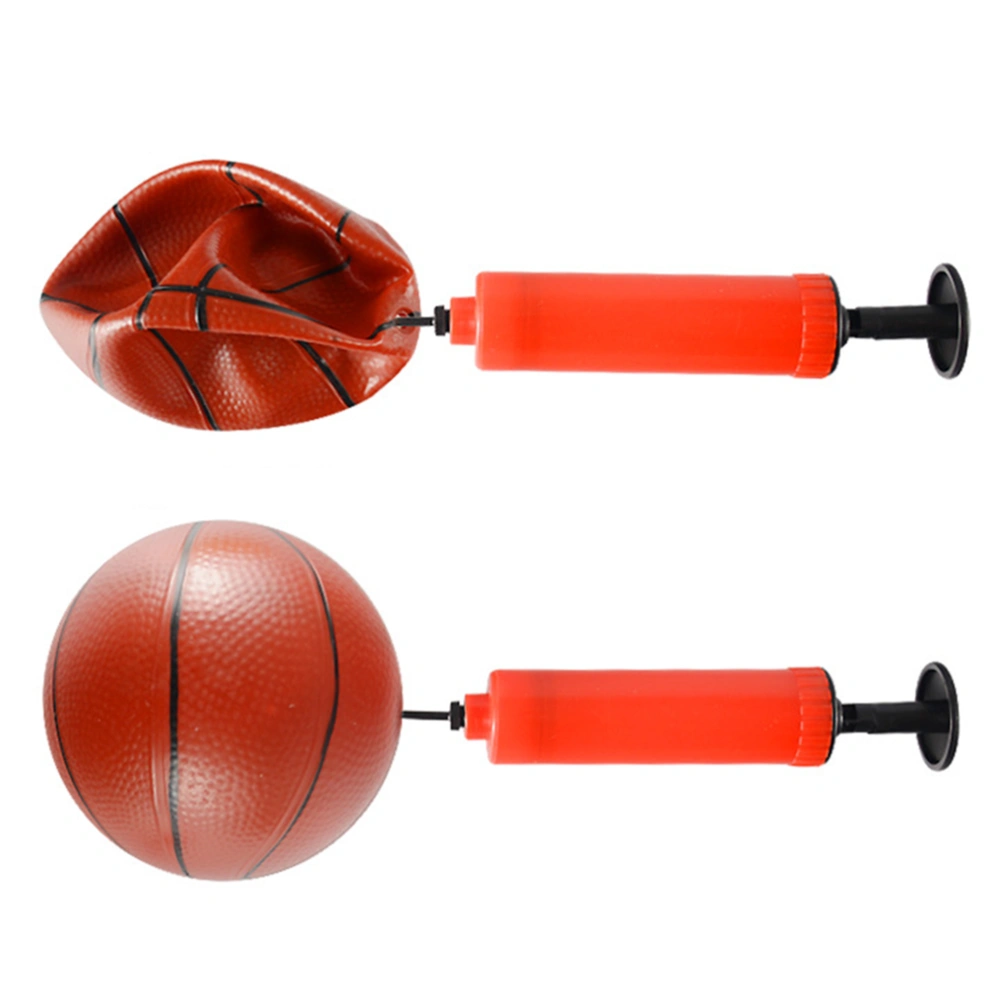 3pcs Basketball Shooting Toys Set Creative Adjustable Height Basketball Shooting Toys Set for Baby Kid Child (1pcs Basketball Rack, 1pcs Basketball, 1pcs Pump)