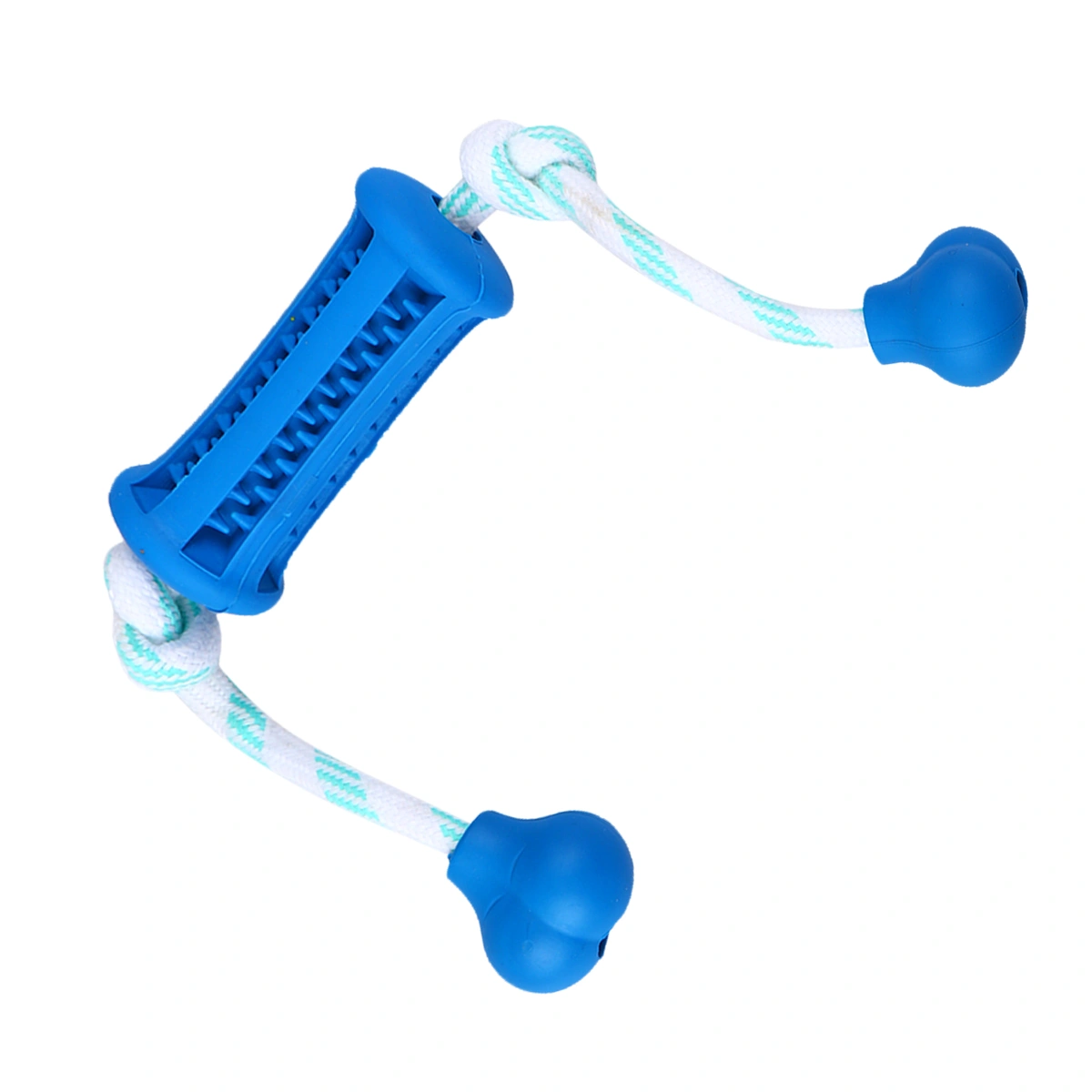 1Pc Dog Toys Pet Tooth Care Tooth Cleaner Brushing Stick Trainging Dog Chew Toy Dogs Toothbrush Doggy Puppy Dental Care (Blue)