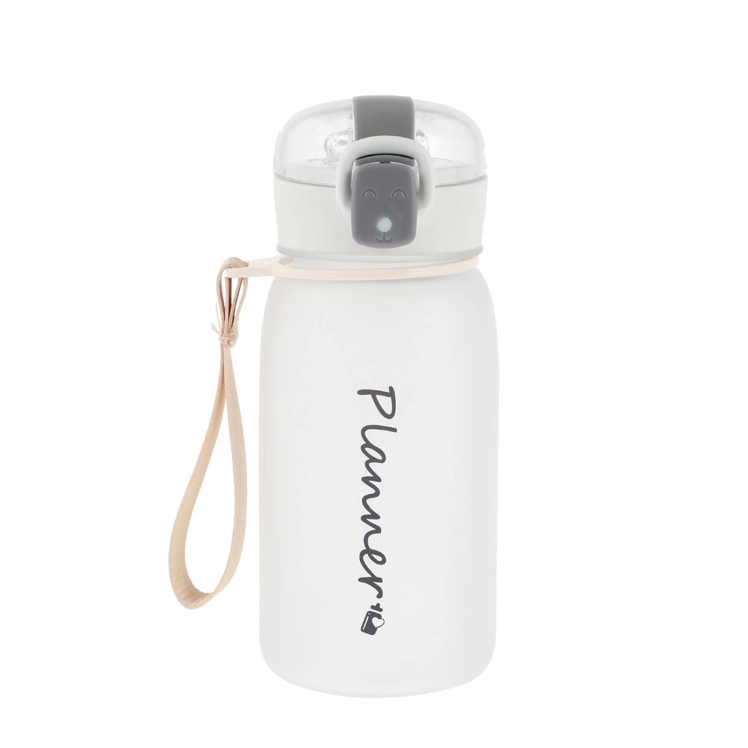 Plastic Frosted Water Cup Portable Water Drinking Bottle Summer Water Bottle