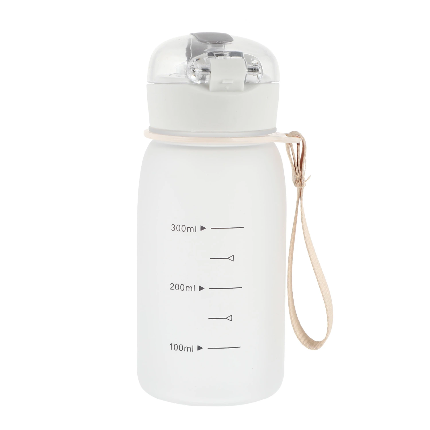 Plastic Frosted Water Cup Portable Water Drinking Bottle Summer Water Bottle