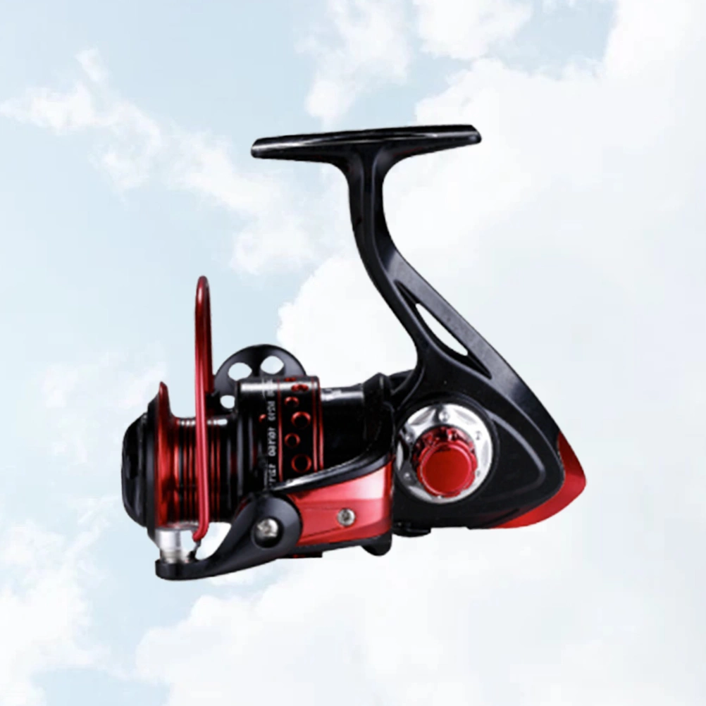 Fishing Reel Fish Wheel Fishing Feeder Reel Fishing Tackle (Type 3000 Red)