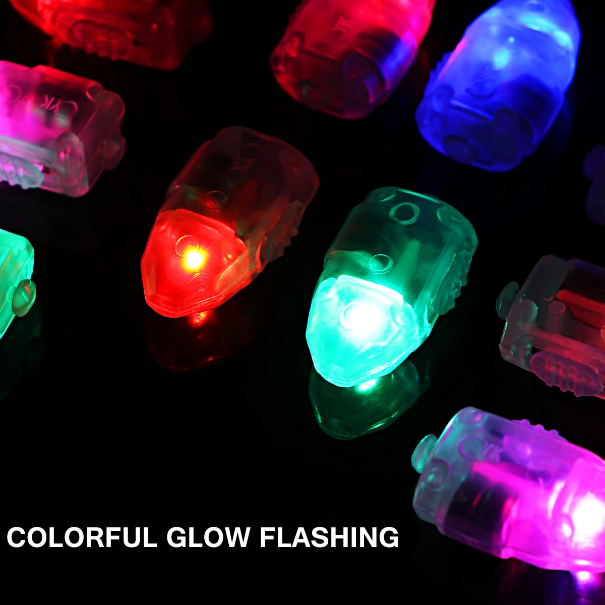 LEDMOMO 10pcs Superbright Balloon Lights LED Mini Party Light for Paper Lanterns (Multicolor)