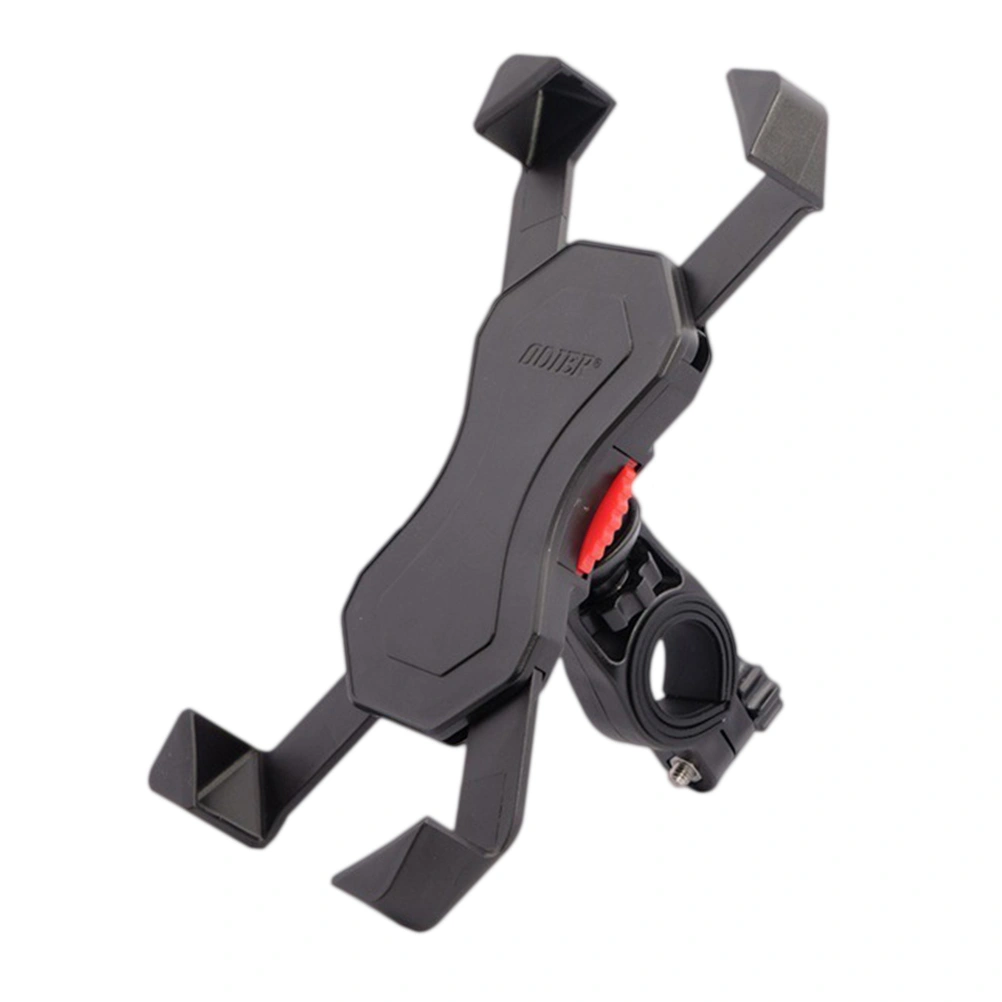 Universal Motorcycle MTB Bike Phone Stand Handlebar Mount Holder Navigation Mobile Phone Bracket(Black)