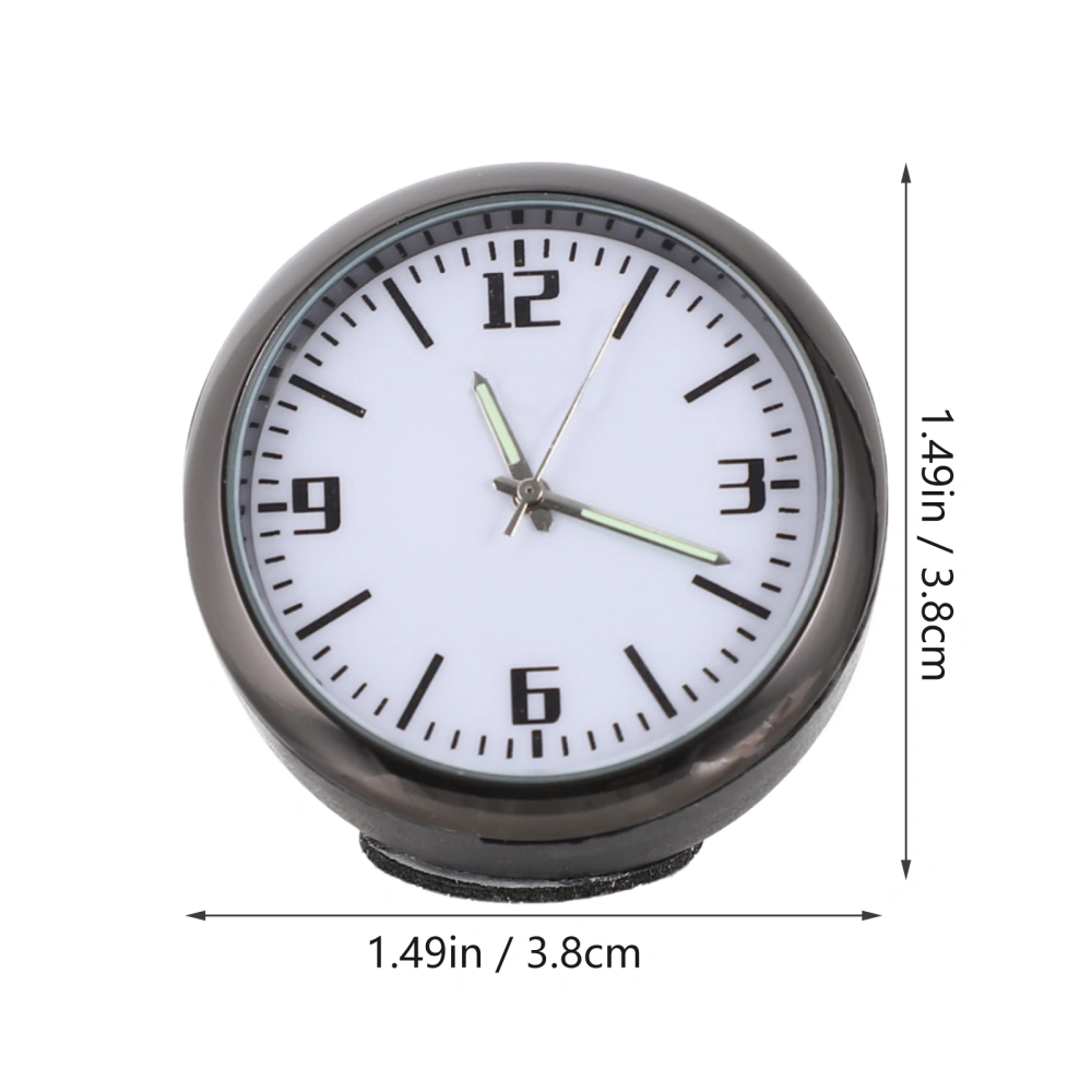 Car Air Vent Clip Clock Car Quartz Clock Car Stick On Clock Useful Car Accessory