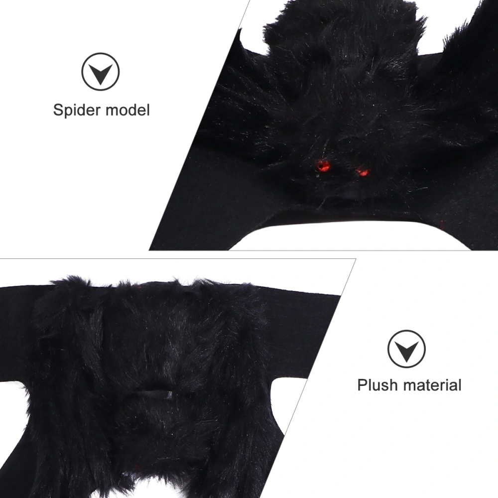 Pet Halloween Chest-back Clothes Spider Costume Dog Funny Clothes Party Dress Up