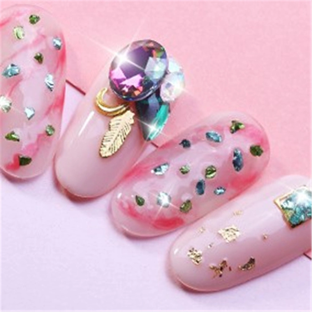 6pcs Stylish Nail Art Accessories Fashion DIY Manicures Decoration Beautiful Nail Art Supplies for Women Ladies