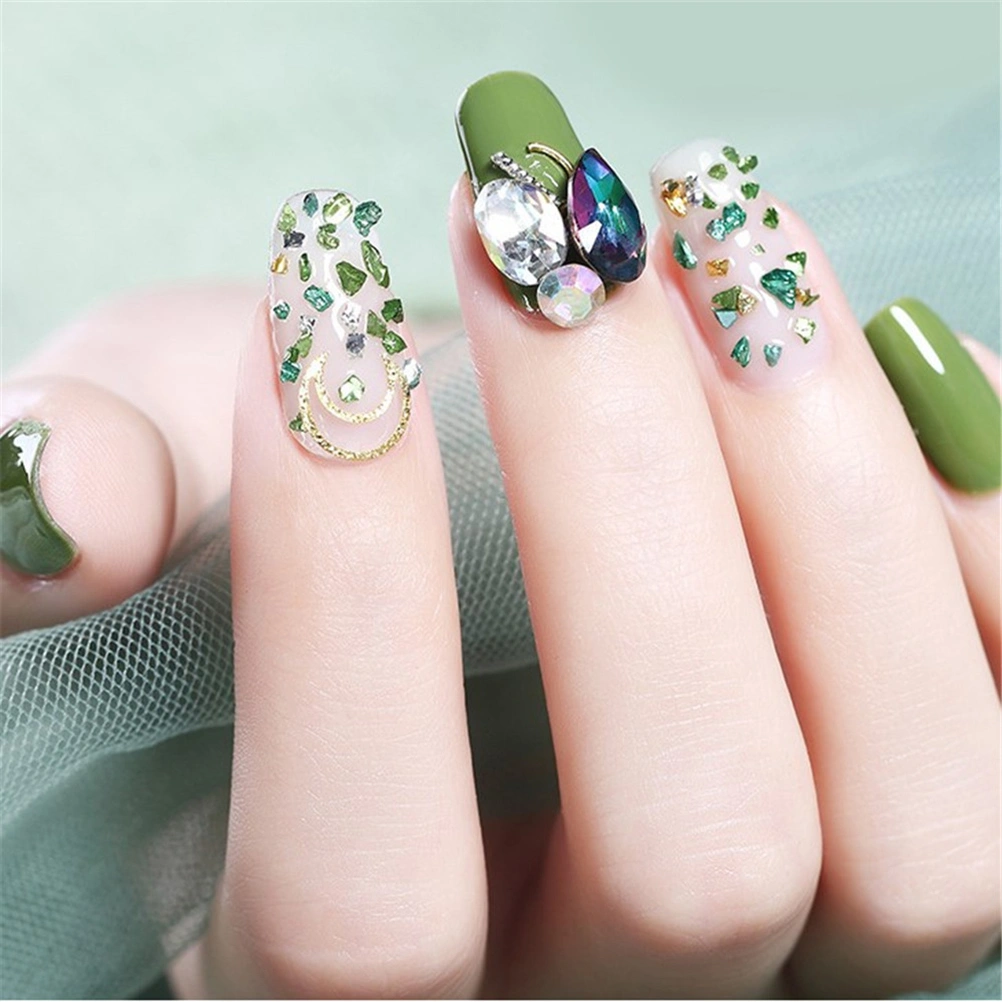 6pcs Stylish Nail Art Accessories Fashion DIY Manicures Decoration Beautiful Nail Art Supplies for Women Ladies